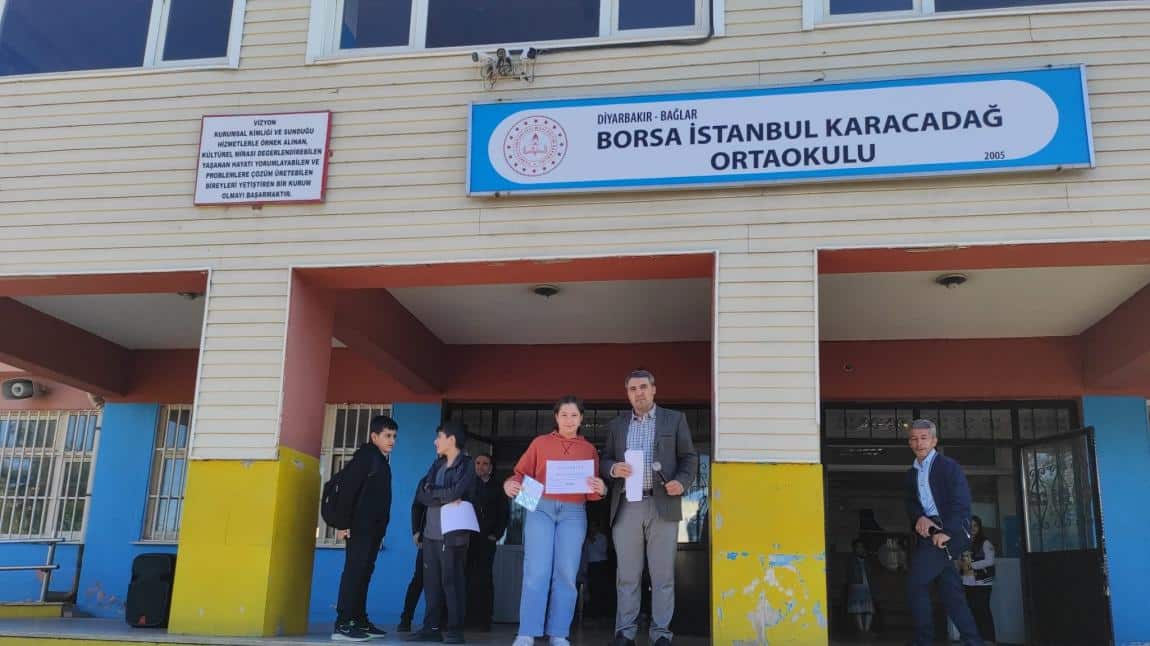 Borsa İstanbul Karacadağ Ortaokulu Fotoğrafı